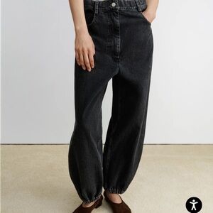 Rachel Comey Charcoal Wide Leg Jeans